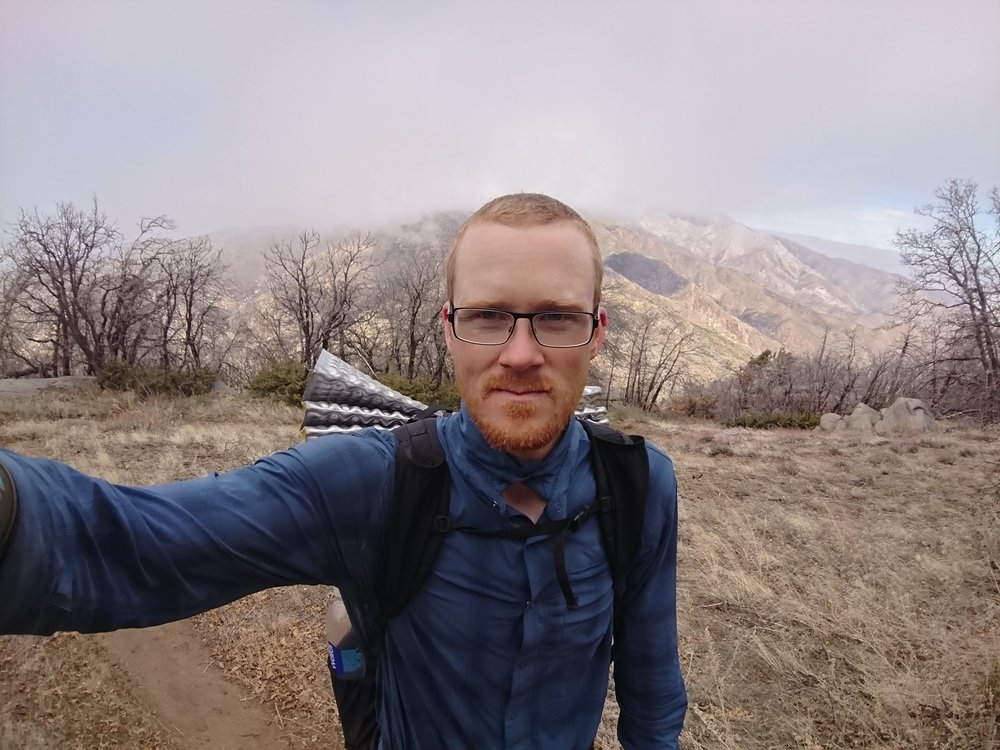 It was quite clouded today but the views were still great.