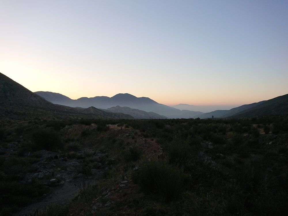 Early morning is like prime time for hiking both because of the the temperature and the sunrises