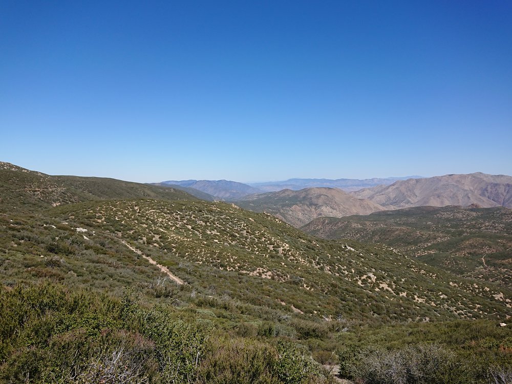 The trail generally has views like this for the most part