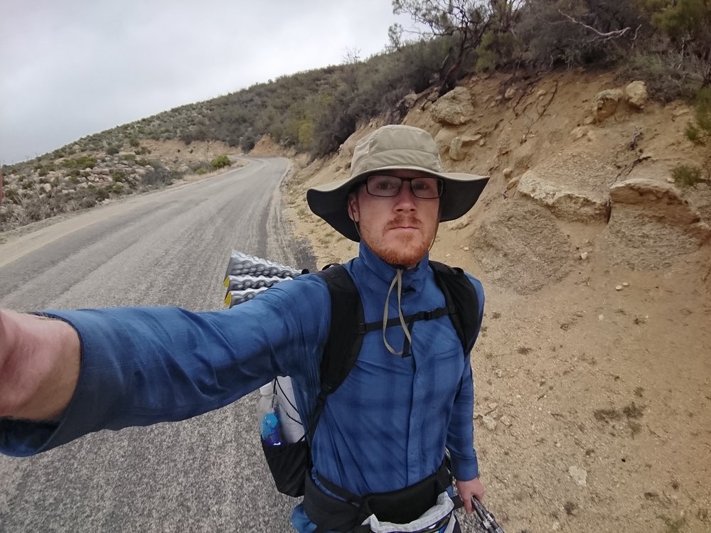 Roadwalking is no fun.