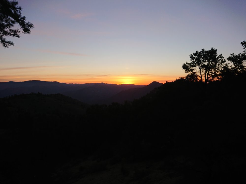 Beautiful sunrise this morning.