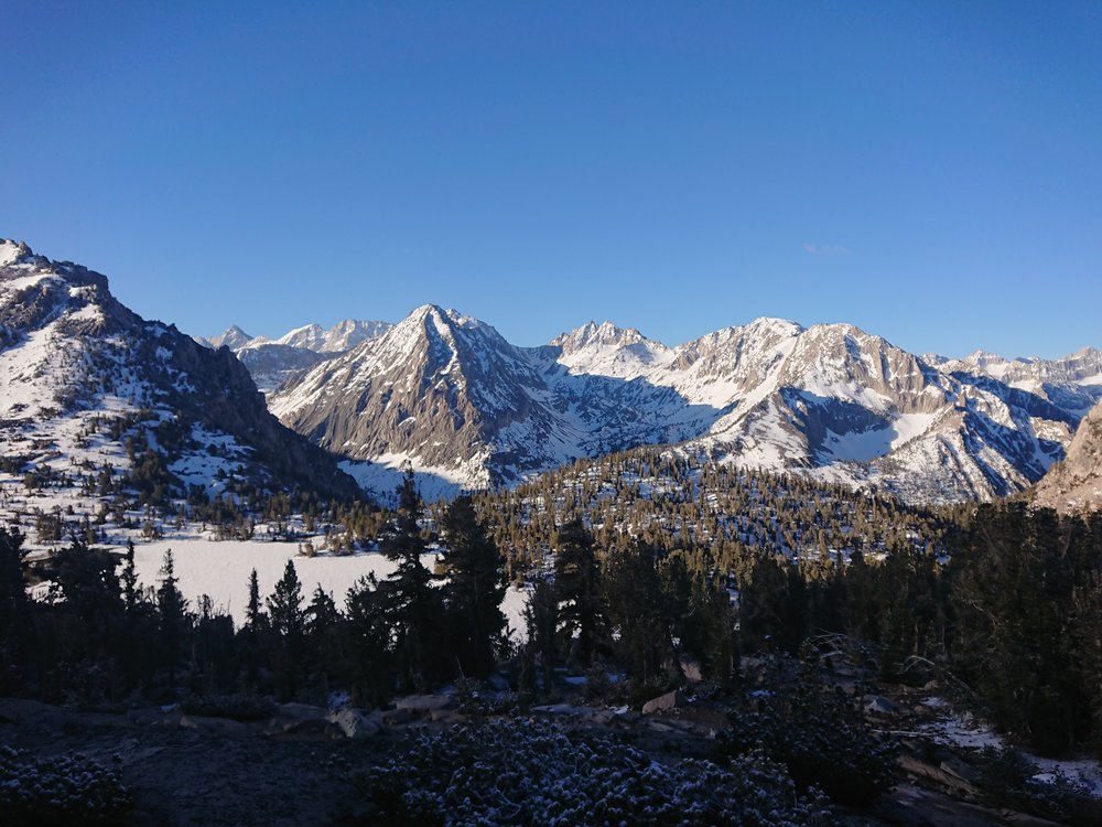 The Kearsarge Pass trail had some amazing views which easily made it worth doing