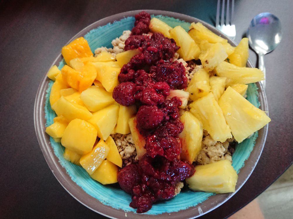 Excellent Acai Bowl that I had in Mammoth Lakes