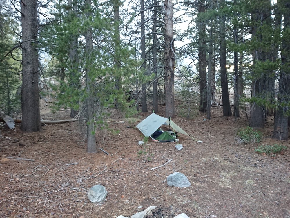 Awesome campsite on the way to Selden Pass