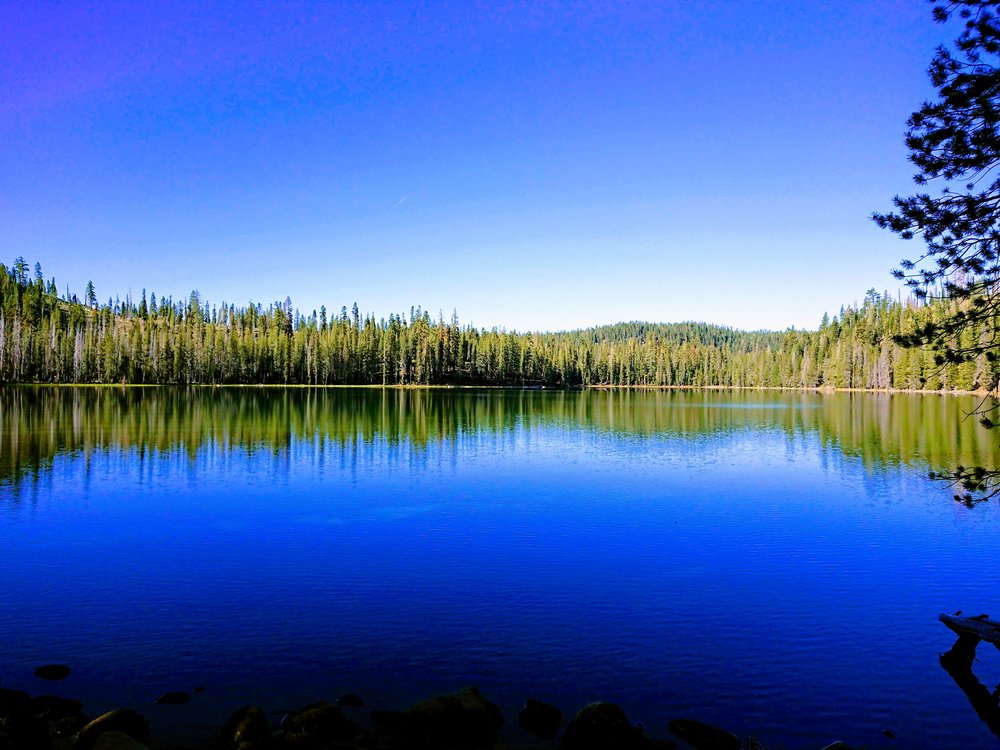 I passed some really beautiful lakes