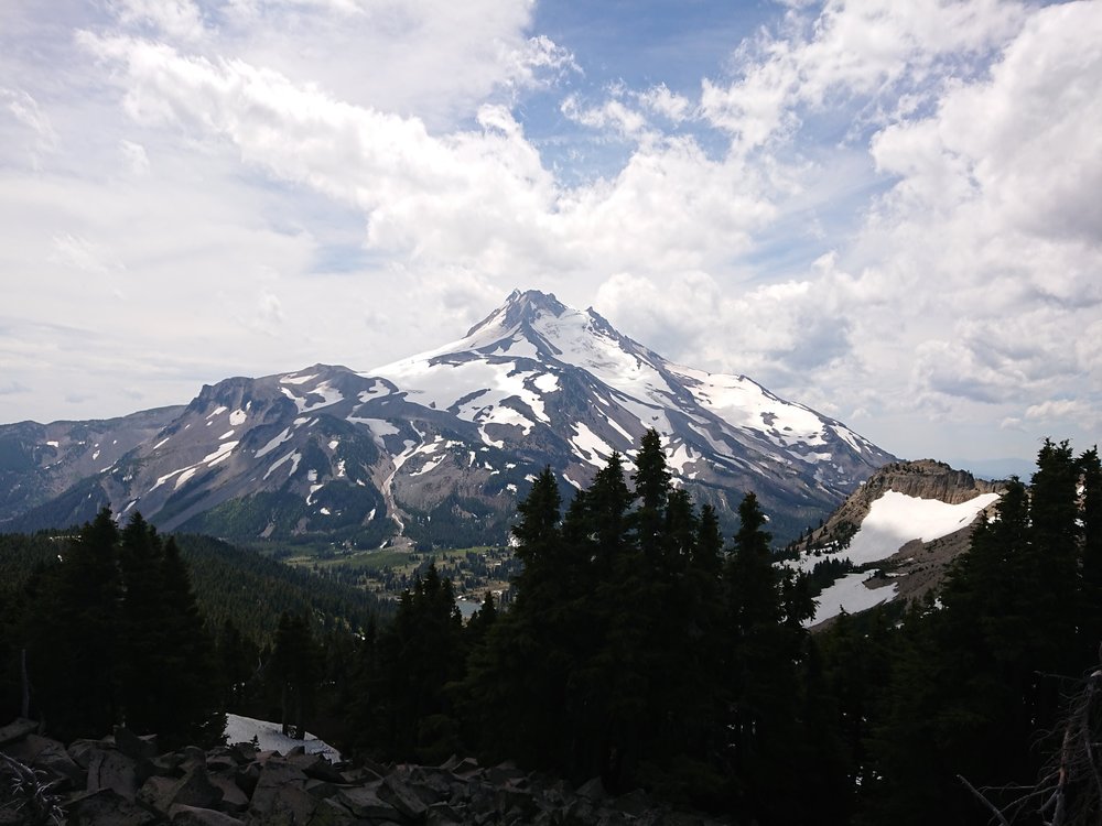 The fantastic view I had for lunch