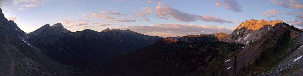 Near the end of the day I came upon this cool pass